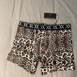 Versace microfiber stretch cheetah print boxer briefs
